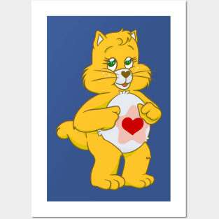 Proud Heart Cat v.1 Posters and Art